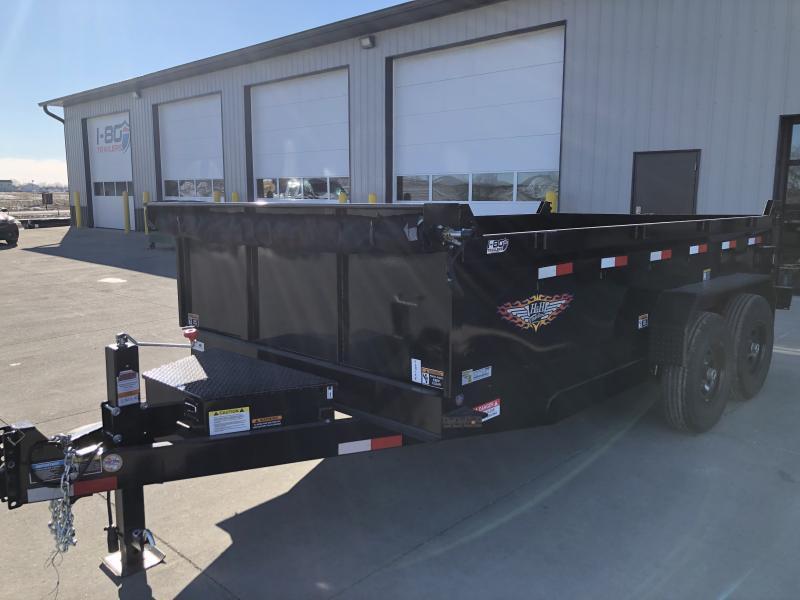 2023 H&H Trailers 83"x16' 14K Industrial Dump Trailer I80 Trailers