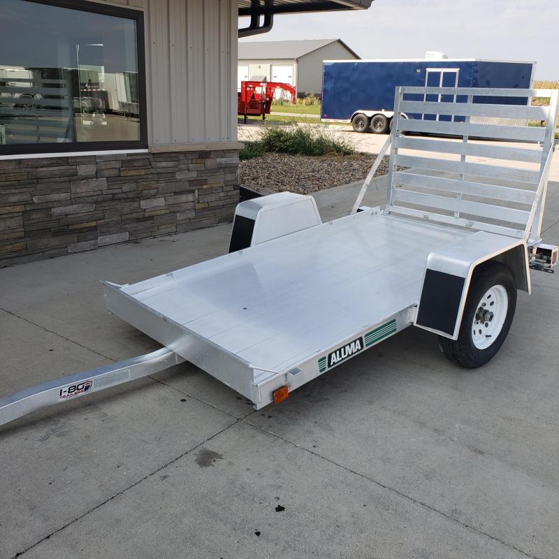 2004 Aluma 4.5X8 ATV LAWN MOWER GOLF CART TRAILER Utility Trailer 2004 Aluma 4.5X8 ATV LAWN MOWER GOLF CART TRAILER Utility Trailer