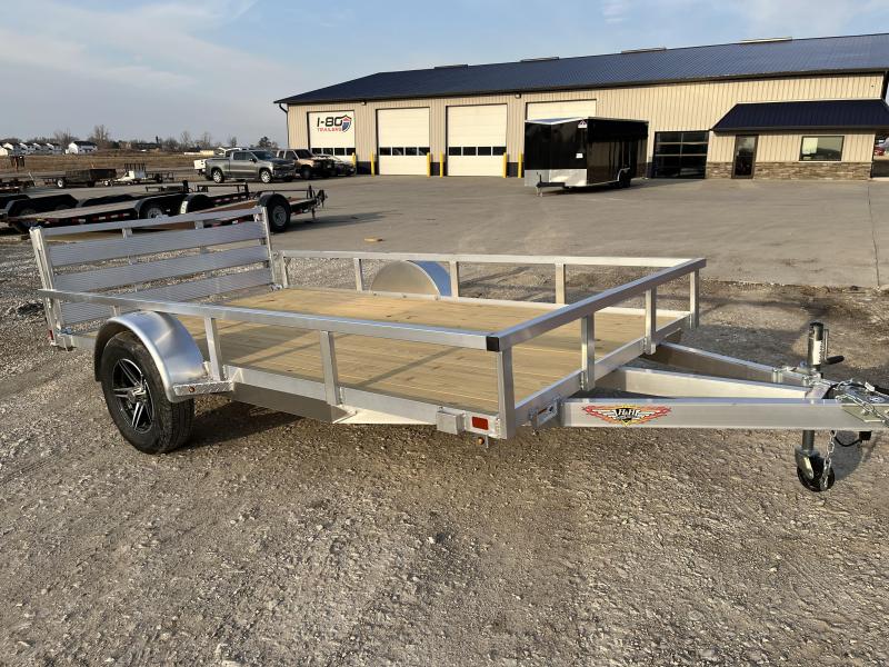 2022 H&H Trailers Aluminum 82x14 7K Rail Side Utility Trailer I80