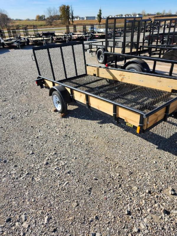 2012 Big Tex Trailers Used 5x10' Single Axle Rail Side Utility Trailer 2012 Big Tex Trailers Used 5x10' Single Axle Rail Side Utility Trailer