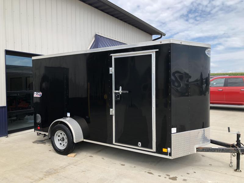 2018 CONTINENTAL CARGO BLACK 6X12 SINGLE AXLE ENCLOSED CARGO TRAILER 2018 CONTINENTAL CARGO BLACK 6X12 SINGLE AXLE ENCLOSED CARGO TRAILER