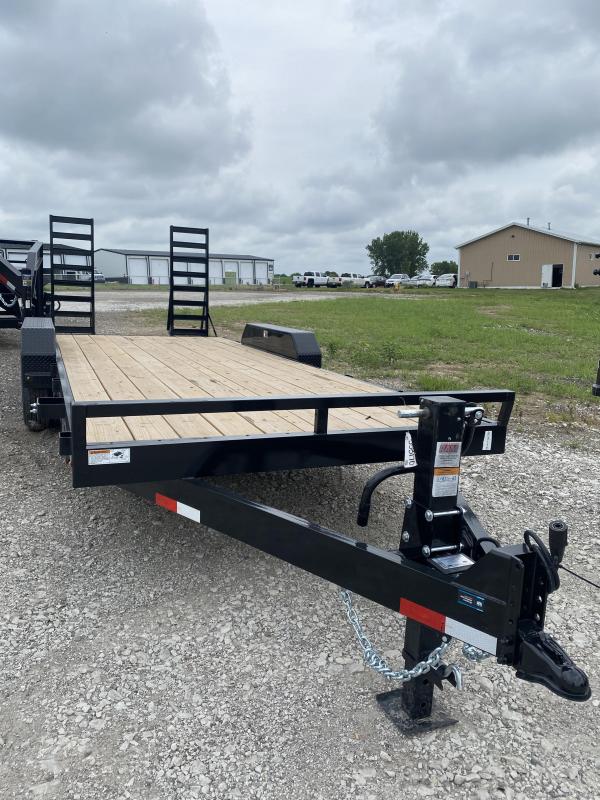 2023 H&H Trailers 82x18+2 14K Industrial Equipment Trailer I80