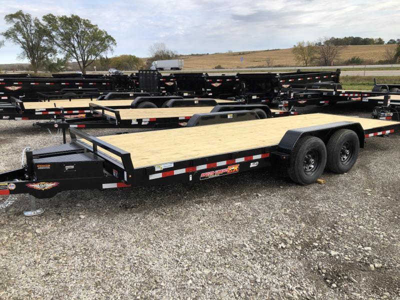 2023 H&H Trailers 82x18+2 10K Heavy Duty Car Hauler Trailer 10K I80