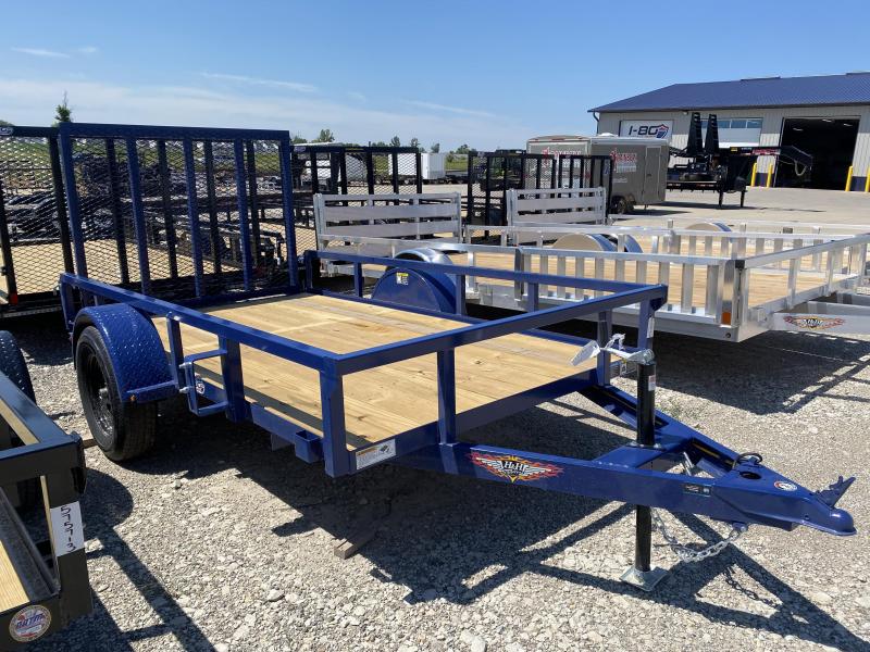 2022 H&H Trailers Aluminum 76x12 3K Rail Side Utility Trailer I80