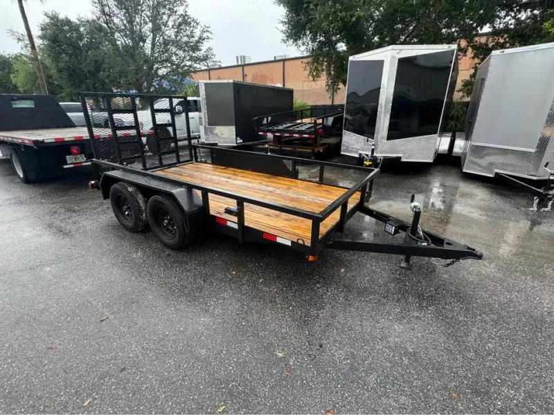 2025 WorldWide Trailer Manufacturing Brand new 6x12 dual axle utility trailer 3500lb axle 2'' square tube frame Utility Trailer