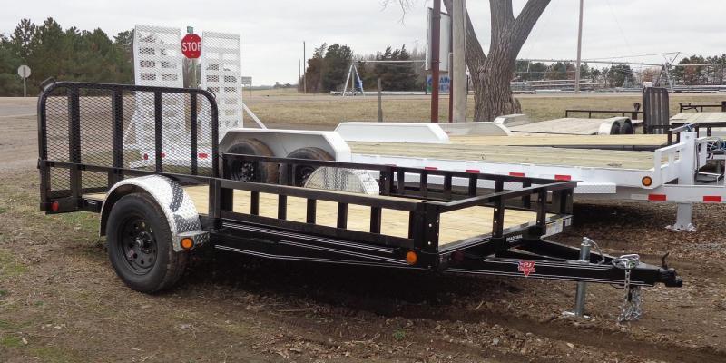2021 PJ 12' x 77 in. Single Axle Channel Utility 2021 PJ 12' x 77 in. Single Axle Channel Utility