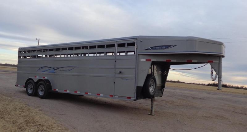 Used 2019 Titan 24' Classic Livestock Trailer Used 2019 Titan 24' Classic Livestock Trailer