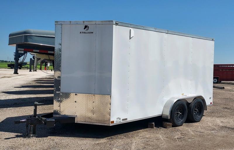 2023 Sharp Manufacturing 7' x 16' SEL Cargo / Enclosed Trailer