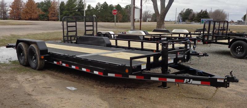2021 PJ Trailers 22' x 6 in. Channel Equipment Tilt (T6) Equipment Trailer 2021 PJ Trailers 22' x 6 in. Channel Equipment Tilt (T6) Equipment Trailer