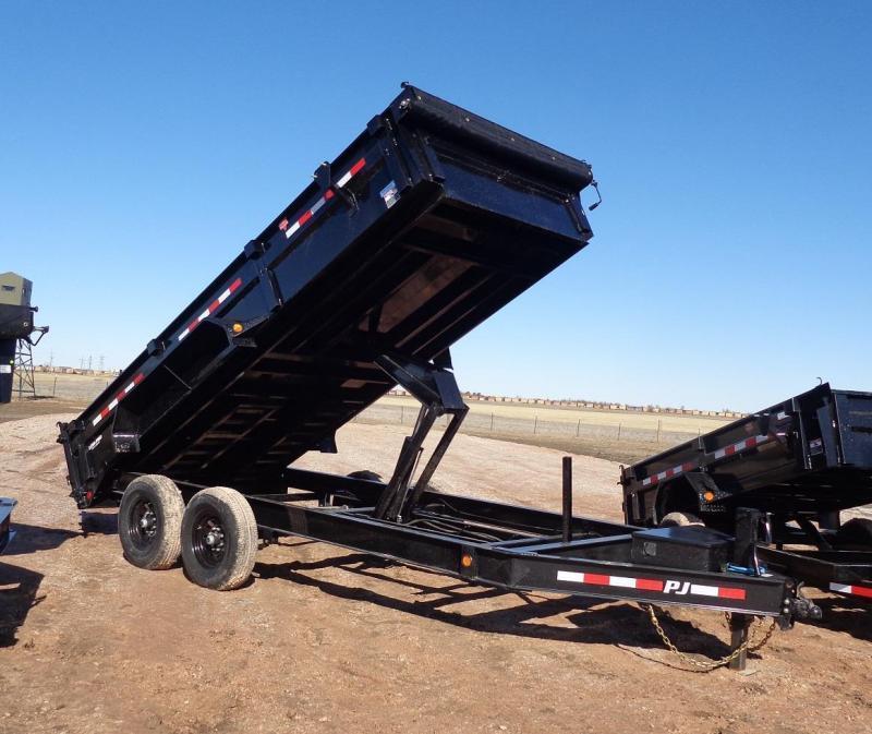2023 PJ Trailers 83" x 16' Low Pro (DL) Dump Trailer 2023 PJ Trailers 83" x 16' Low Pro (DL) Dump Trailer
