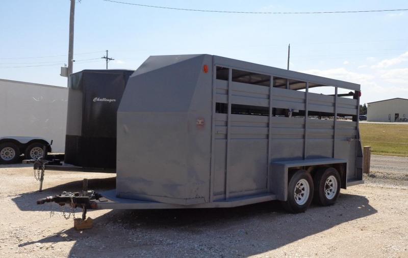 1988 Hillsboro Industries 6' x 16' Livestock 1988 Hillsboro Industries 6' x 16' Livestock
