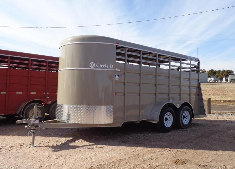 2020 Circle D 6' x 16' Livestock Trailer 2020 Circle D 6' x 16' Livestock Trailer