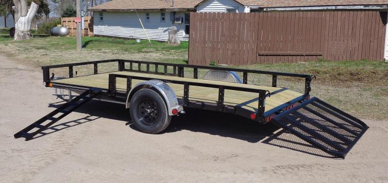 2023 PJ 14' x 77 in. Single Axle Channel Utility 2023 PJ 14' x 77 in. Single Axle Channel Utility