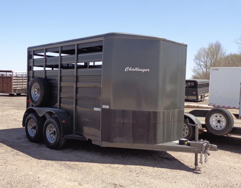 2019 Titan Trailers 6'8 x 12' Bumper Pull Stock / Stock Combo Trailer 2019 Titan Trailers 6'8 x 12' Bumper Pull Stock / Stock Combo Trailer