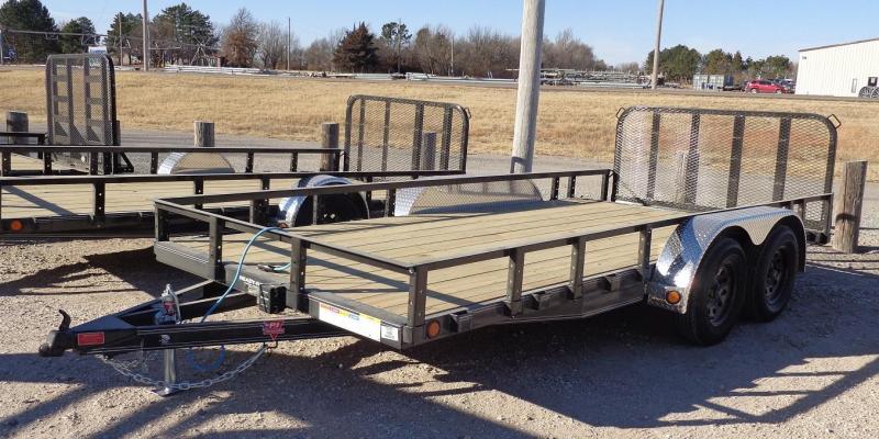 2022 PJ 16' x 83 in. Tandem Axle Channel Utility 2022 PJ 16' x 83 in. Tandem Axle Channel Utility
