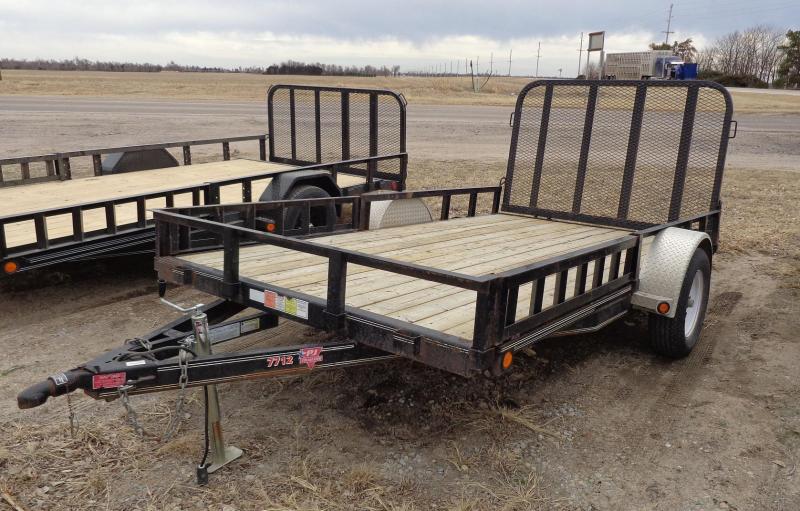 2009 PJ Trailers 77" x 12' Utility Trailer 2009 PJ Trailers 77" x 12' Utility Trailer