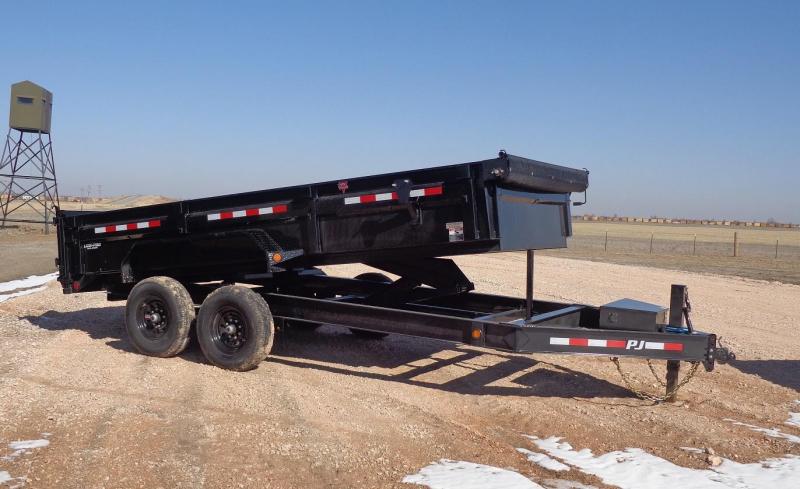 2021 PJ Trailers 83" x 16' Low Pro (DL) Dump Trailer 2021 PJ Trailers 83" x 16' Low Pro (DL) Dump Trailer