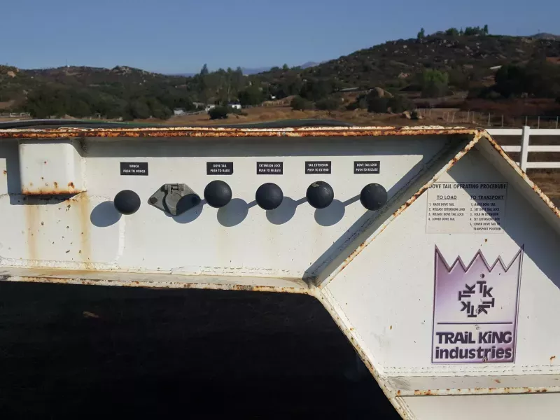 used Equipment / Flatbed Trailers Trail King  for sale, in Alpine, CA Thumbnail 6