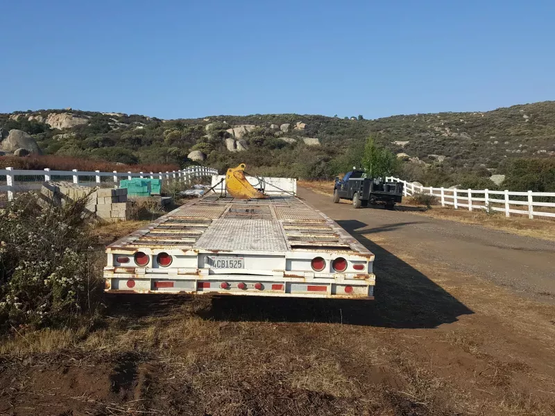 used Equipment / Flatbed Trailers Trail King  for sale, in Alpine, CA Thumbnail 11
