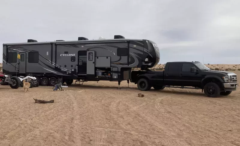 used Toy Haulers Heartland Cyclone for sale, in Alpine, CA Thumbnail 2