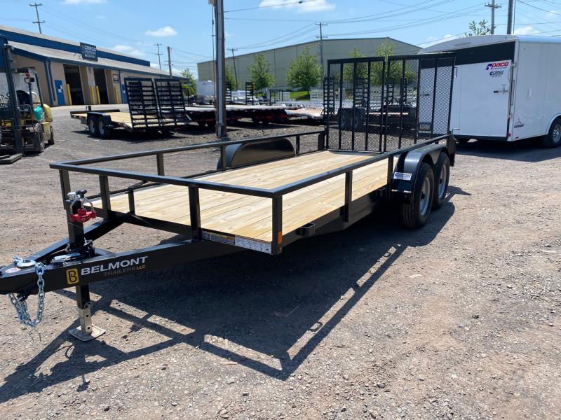 2020 Belmont Machine UT616TA-10K Utility Trailer 2020 Belmont Machine UT616TA-10K Utility Trailer