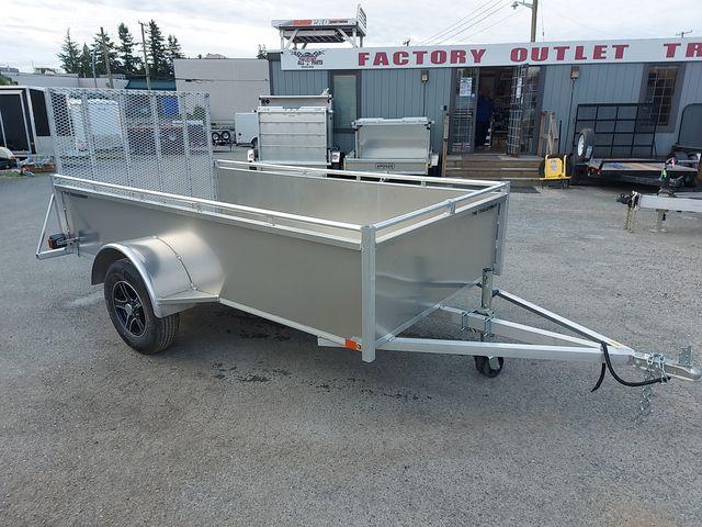 2021 Trailerman 5x10 Aluminum Box Trailer Utility Trailer 2021 Trailerman 5x10 Aluminum Box Trailer Utility Trailer