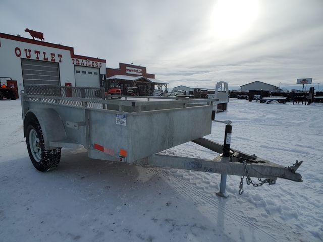 2023 Canada Trailers 5x8ft Steel Side Utility Utility Trailer 2023 Canada Trailers 5x8ft Steel Side Utility Utility Trailer