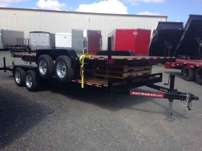 2020 Tuff Trailer 7x18 7K Car Trailer w/ Ramps 2020 Tuff Trailer 7x18 7K Car Trailer w/ Ramps