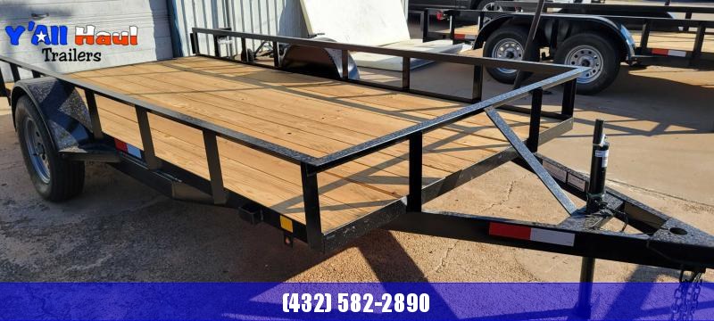 C&M 76x14 Single Utility Trailer C&M 76x14 Single Utility Trailer