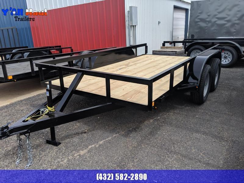 C&M 76x12 Tandem Utility Trailer Trailers in Midland Odessa TX Y