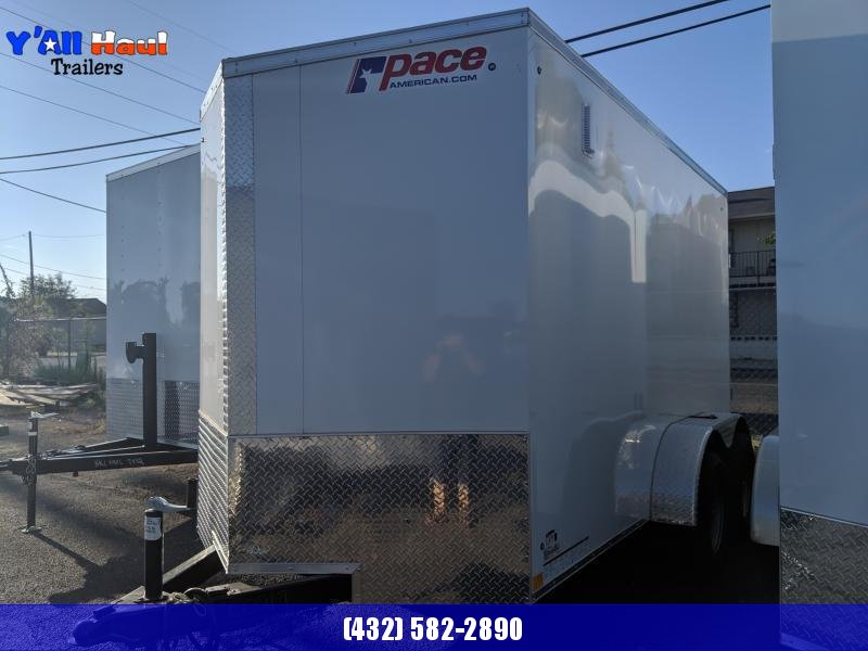 2023 Pace American 7x14 Tandem Journey Enclosed Cargo Trailer Single Axle 2023 Pace American 7x14 Tandem Journey Enclosed Cargo Trailer Single Axle