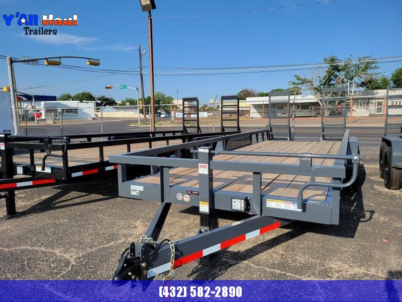 2021 BCI Trailers 83X22 7K Square Top Stand Up Ramp 2' Dovetail Utility Trailer 2021 BCI Trailers 83X22 7K Square Top Stand Up Ramp 2' Dovetail Utility Trailer