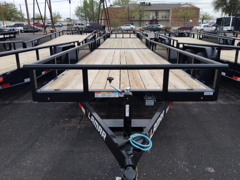 Lamar Trailers 83x18 5.2k Utility Trailer Lamar Trailers 83x18 5.2k Utility Trailer