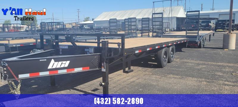 BCI Trailers 102x20 14K Deckover wood floor BCI Trailers 102x20 14K Deckover wood floor