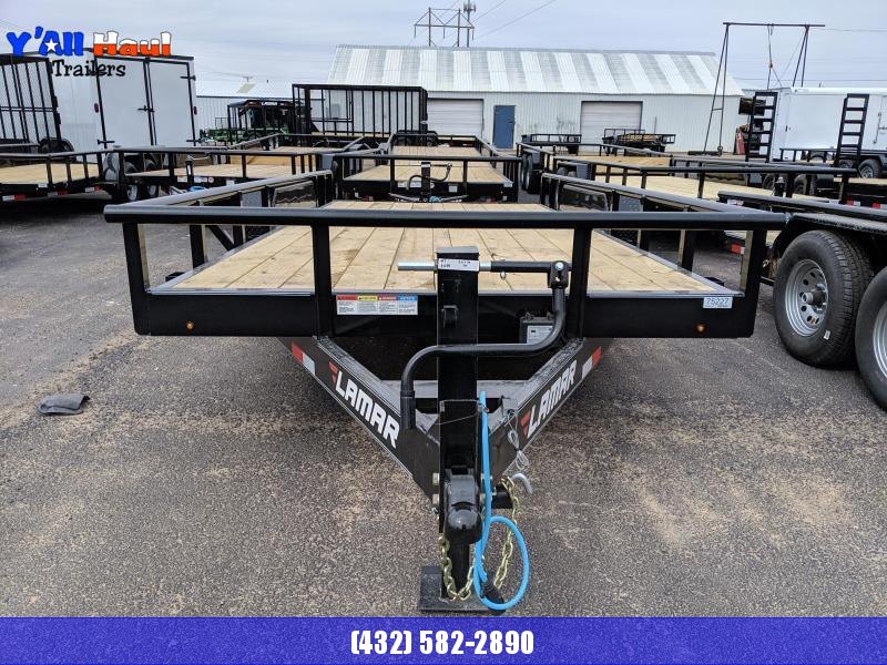 Lamar 83 x 16 7K Ramps Utility Trailer Lamar 83 x 16 7K Ramps Utility Trailer