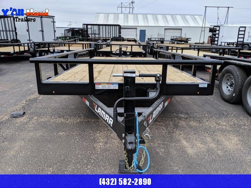 Lamar 83 x 16 7K Ramps Utility Trailer Lamar 83 x 16 7K Ramps Utility Trailer