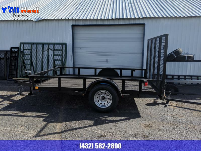 C&M 5x10 Single 4'Gate Utility Trailer Trailers in Midland Odessa TX