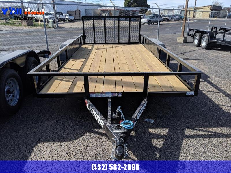 2019 Lamar Trailers 83 x 16 Dovetail Gate Utility Trailer 2019 Lamar Trailers 83 x 16 Dovetail Gate Utility Trailer