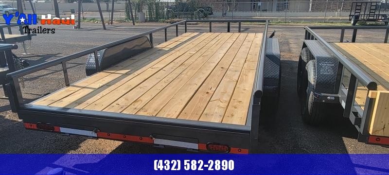 Lamar Trailers 83x18 5.2k Utility Trailer Lamar Trailers 83x18 5.2k Utility Trailer