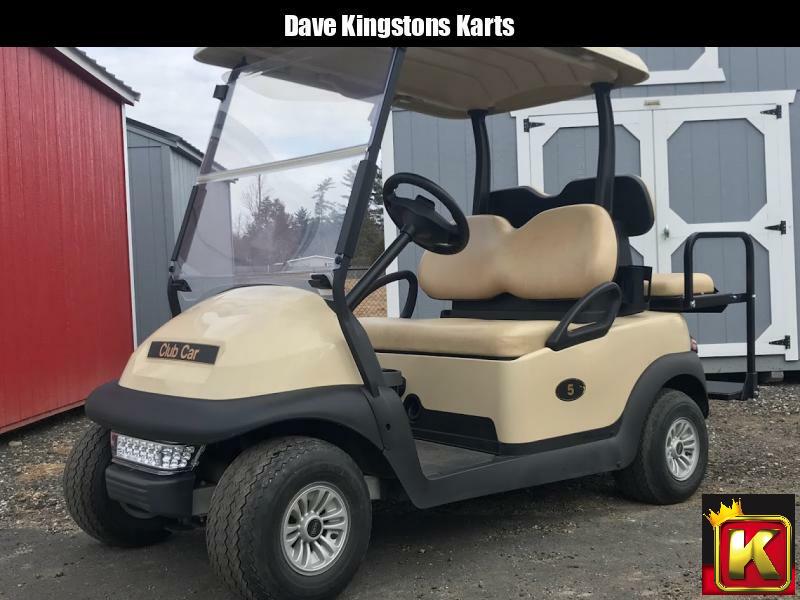 Early Bird Pre Season Special! 2018 Club Car Precedent 4 Passenger 48