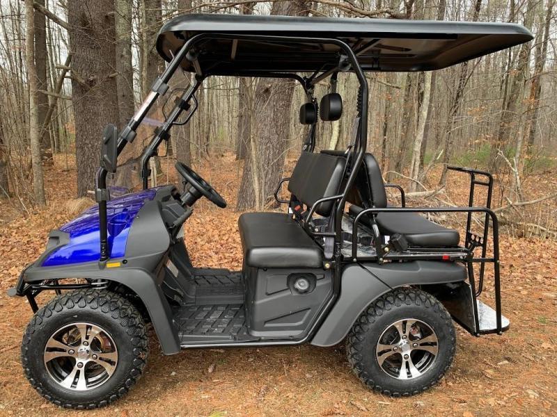Eagle 200GX 25 MPH GAS 4 pass golf car style UTV-Blue Eagle 200GX 25 MPH GAS 4 pass golf car style UTV-Blue