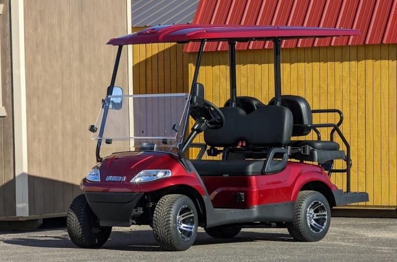 Early Bird Special!! 25 MPH NEW AEV LUXURY 48 Volt 4 PERSON electric golf car-Burgundy(compare to ICONi40) Early Bird Special!! 25 MPH NEW AEV LUXURY 48 Volt 4 PERSON electric golf car-Burgundy(compare to ICONi40)