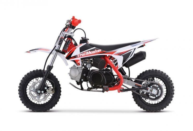 Fall Special! New TrailMaster Kids TM11 110cc Dirt Bike, Automatic Clutch Electric Start-Red Fall Special! New TrailMaster Kids TM11 110cc Dirt Bike, Automatic Clutch Electric Start-Red