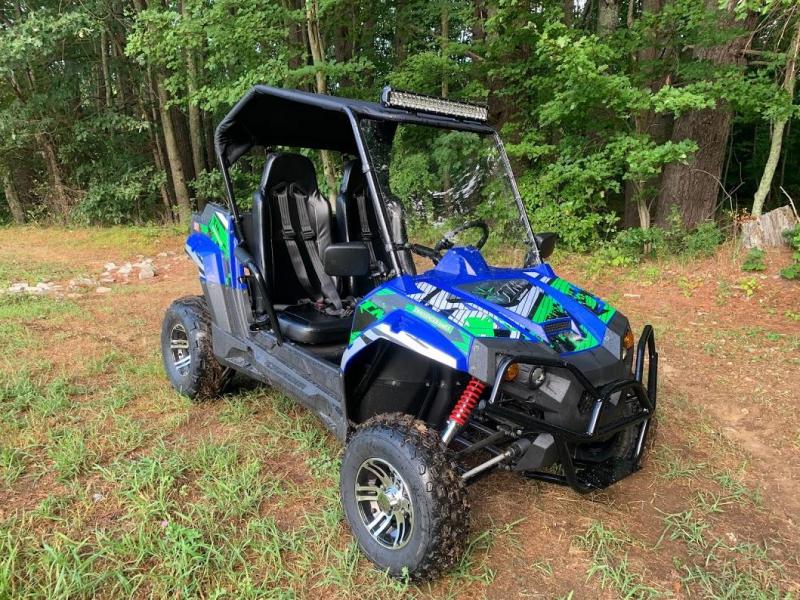 TrailMaster Challenger 200EX EFI DELUXE 35MPH TEEN-ADULT SPORT UTV Blue TrailMaster Challenger 200EX EFI DELUXE 35MPH TEEN-ADULT SPORT UTV Blue