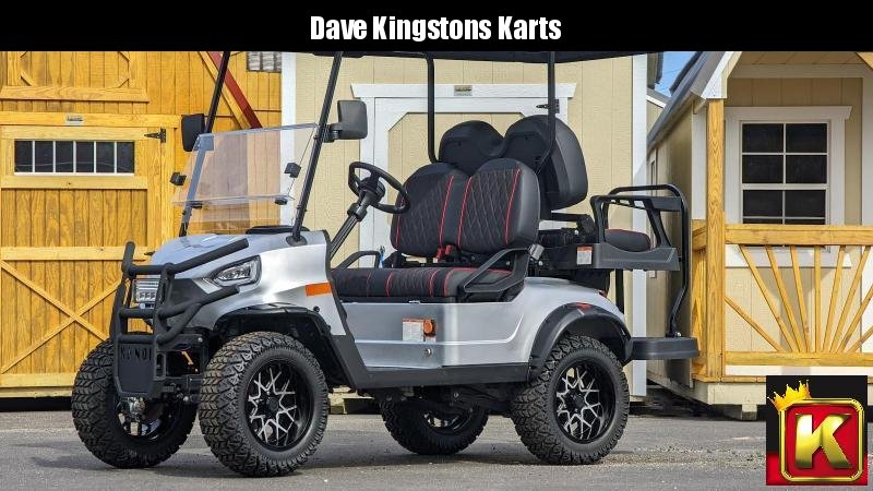 FALL CLEARANCE! Kandi Kruiser Street Legal LSV Custom Lifted 4 pass golf car 25 MPH-Silver FALL CLEARANCE! Kandi Kruiser Street Legal LSV Custom Lifted 4 pass golf car 25 MPH-Silver