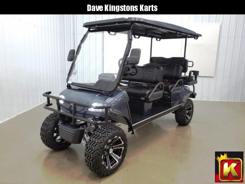 LIMITED OFFER-Evolution Forester 180AH Lithium LONG RANGE LIFTED 6 Passenger STREET LEGAL LSV LIMO 25MPH golf car-Artic Gray LIMITED OFFER-Evolution Forester 180AH Lithium LONG RANGE LIFTED 6 Passenger STREET LEGAL LSV LIMO 25MPH golf car-Artic Gray