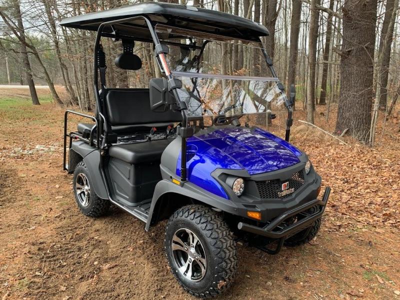 2022 Taurus 200GX 25 MPH GAS 4 pass golf car style UTV w/Hi-Lo gears-Blue 2022 Taurus 200GX 25 MPH GAS 4 pass golf car style UTV w/Hi-Lo gears-Blue