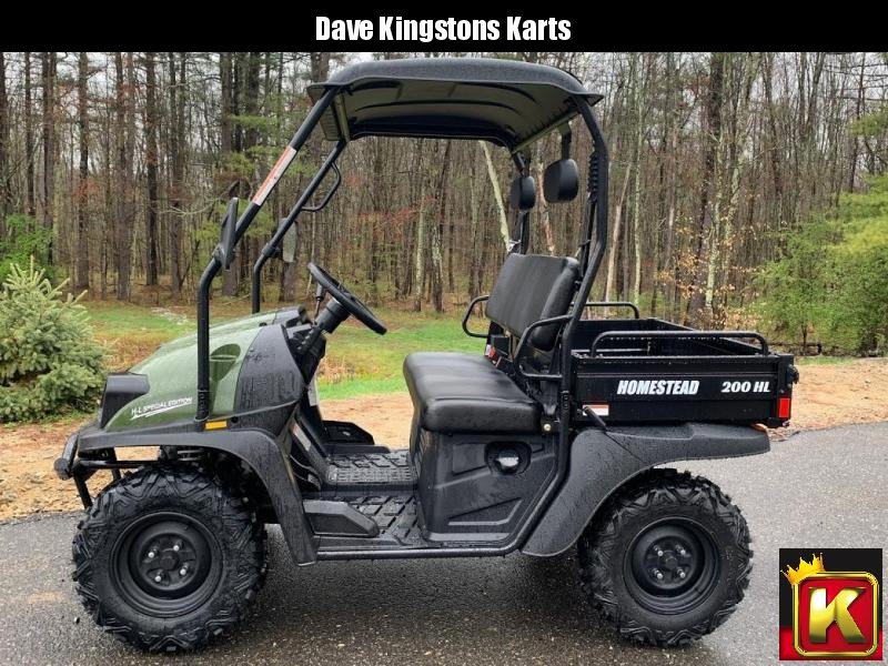 Bighorn 200U-E DX 2WD EFI UTV with DUMP BODY 25MPH Green Bighorn 200U-E DX 2WD EFI UTV with DUMP BODY 25MPH Green