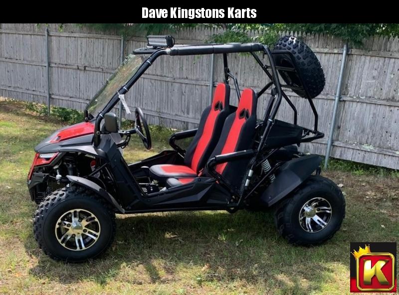 Trailmaster Cheetah 200EX Deluxe Go Kart ADULT 38MPH UTV/GO KART RED