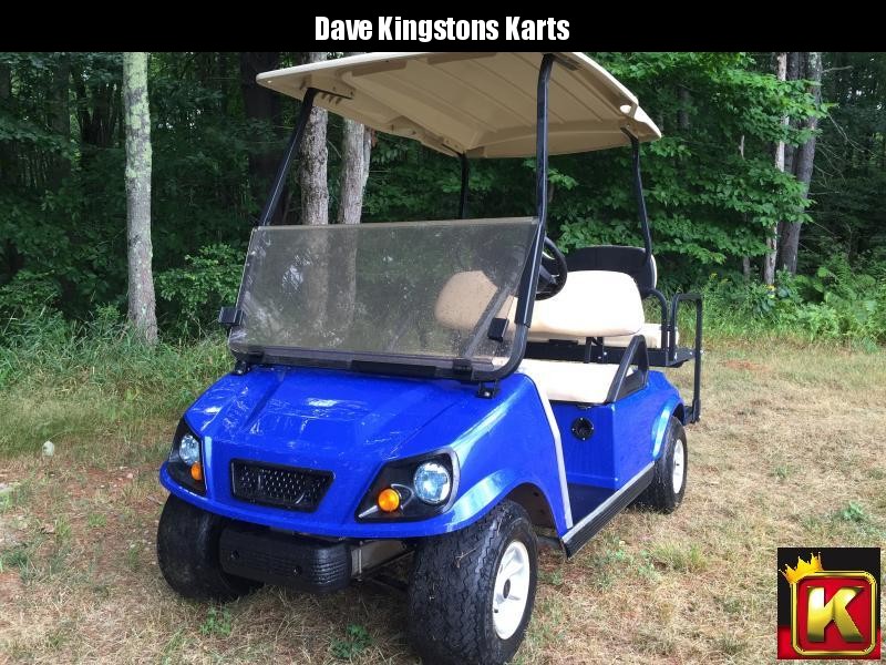 Winter Special! CUSTOM SPARTAN Club Car DS 48V 4 pass golf car-NEW 2022 Trojan T-875 batteries-Blue Winter Special! CUSTOM SPARTAN Club Car DS 48V 4 pass golf car-NEW 2022 Trojan T-875 batteries-Blue